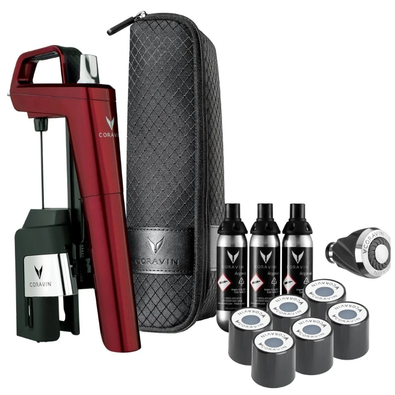 Coravin® Timeless Six+ Vinbevaringssystem – Röd 112336 by Coravin color Röd
