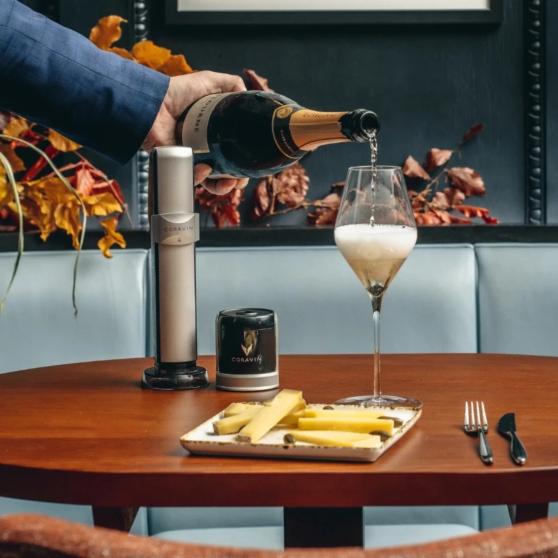 Coravin® Vinbevaringssystem för mousserande vin – Svart/Silver 112445 by Coravin color Svart