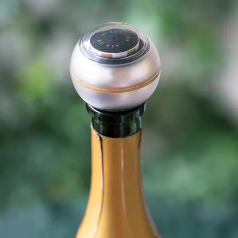Bubble Indicator - champagneförslutare 95075 by L'Atelier du Vin color Svart