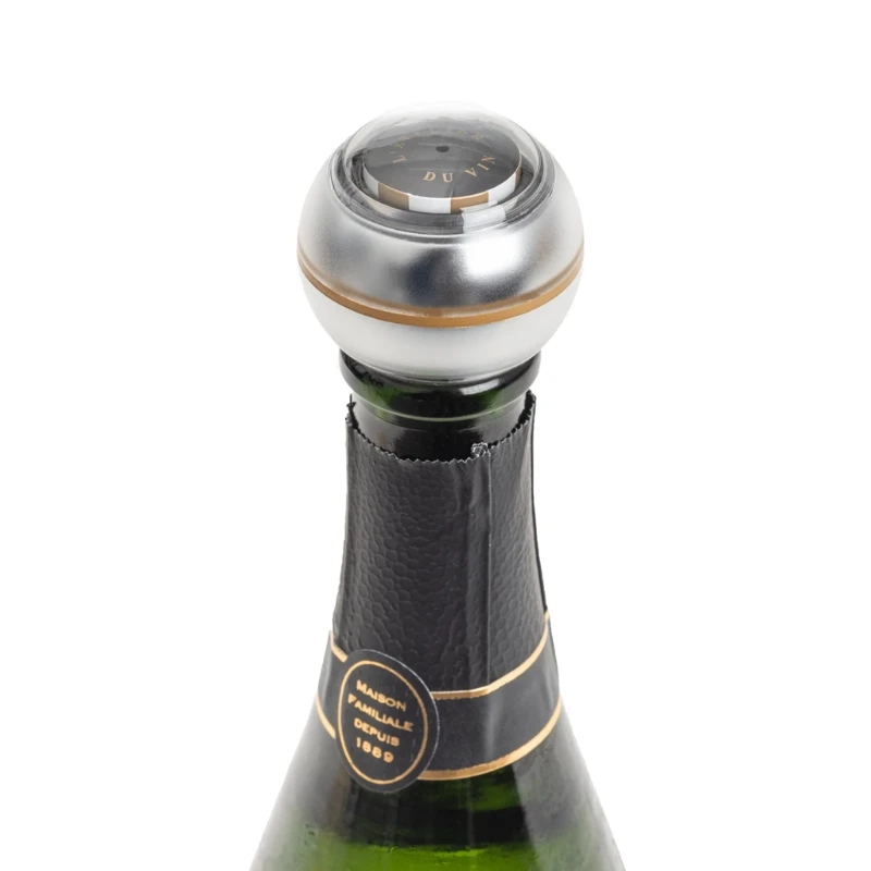 Bubble Indicator - champagneförslutare 95075 by L'Atelier du Vin color Svart