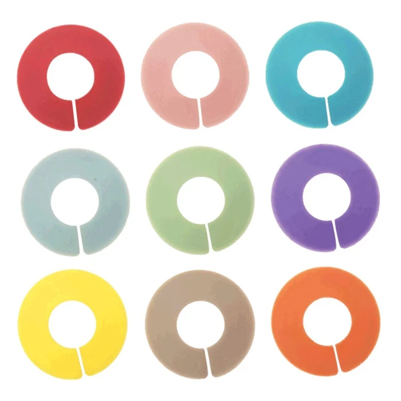 Chic Glass Rainbow - glasmarkörer till vin - 9 st 95485 by L'Atelier du Vin color Svart