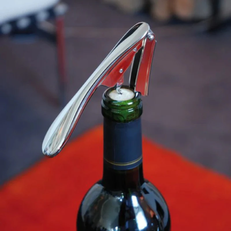 Garçon métal chromé korkskruv 95376 by L'Atelier du Vin color Svart