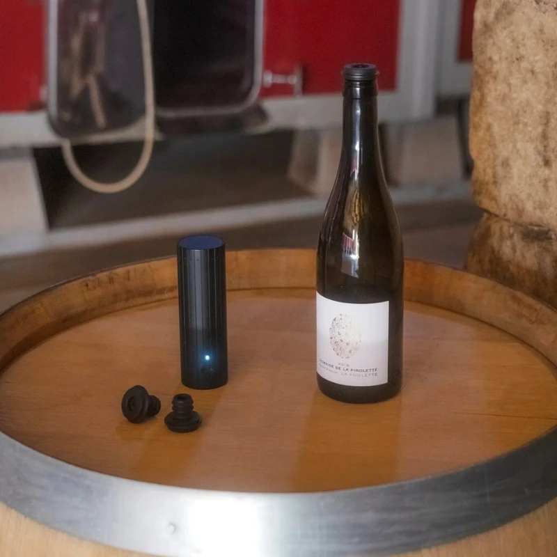 Gard'Vin ON/OFF Power – elektrisk vakuumpump 95738 by L'Atelier du Vin color Svart