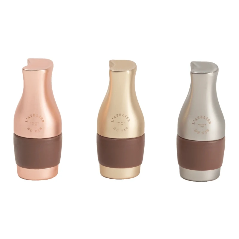 Le Trio Bouchons - flaskproppar - 3 st 95741 by L'Atelier du Vin color Svart