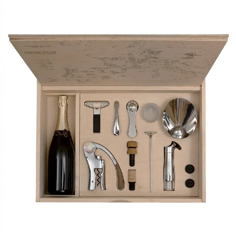 Oeno Box Connoisseur 1 - vinset 95507 by L'Atelier du Vin color Svart