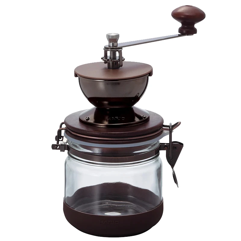 Kaffekvarn med behållare CMHN-4 by Hario color Svart