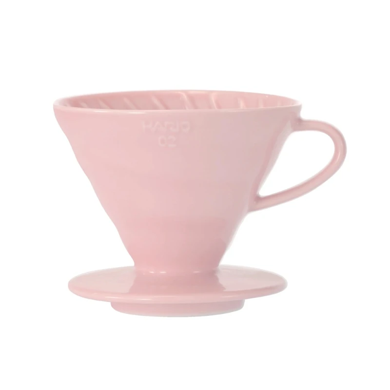 V60 Keramisk Colour 02 Dripper - Pink VDC-02-PPR by Hario color Svart