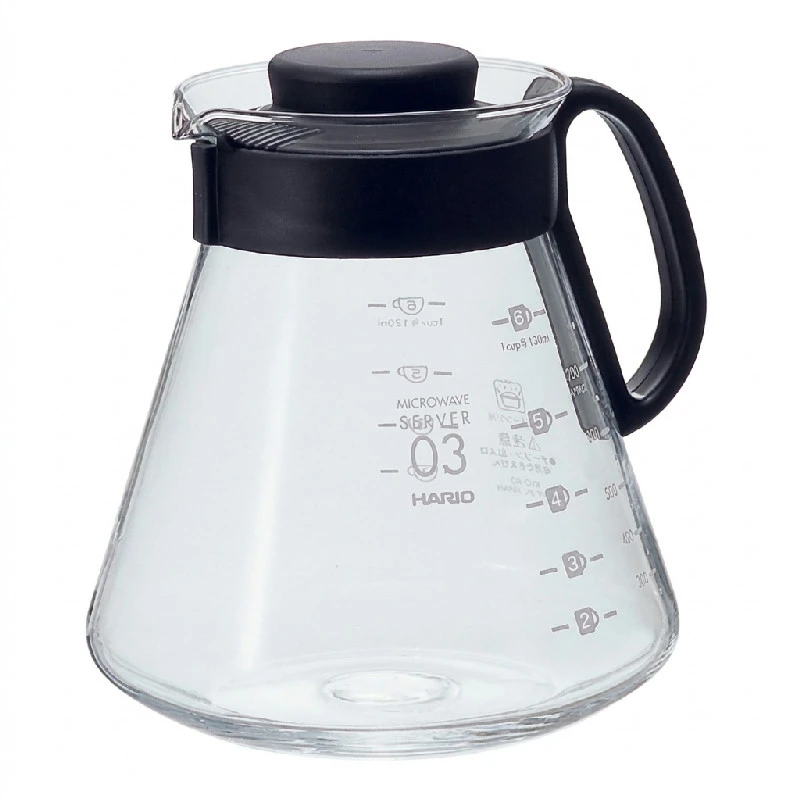 V60 Serveringskanna - 03 XVD-80B by Hario color Svart