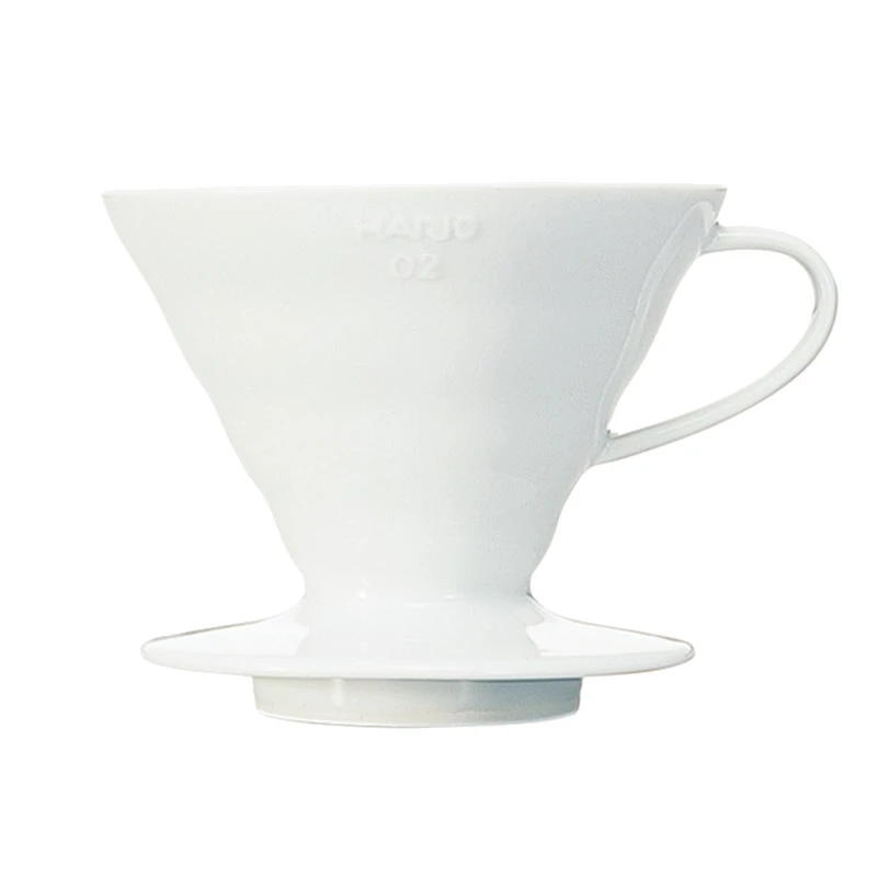 V60 Keramisk Colour 02 Dripper - Vit VDC-02W by Hario color Svart