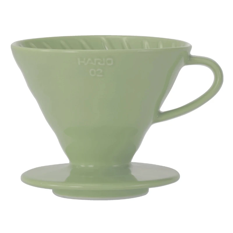 V60 Keramisk Colour 02 Dripper – Grön VDC-02-SG by Hario color Svart