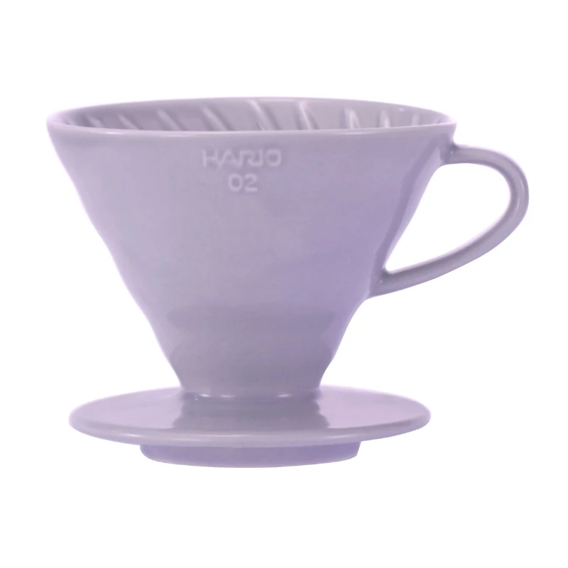 V60 Keramisk Colour 02 Dripper - Lila VDC-02-PUH by Hario color Svart