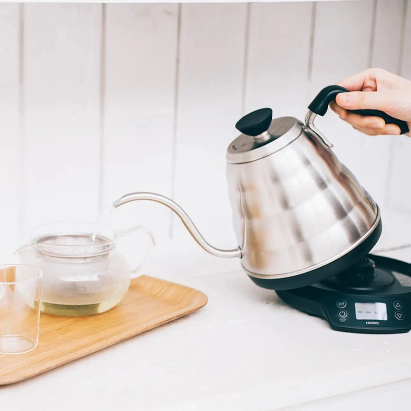 V60 Buono Vattenkokare med temperaturstyrning 0,8 l EVT-8-HSV-E by Hario color Svart