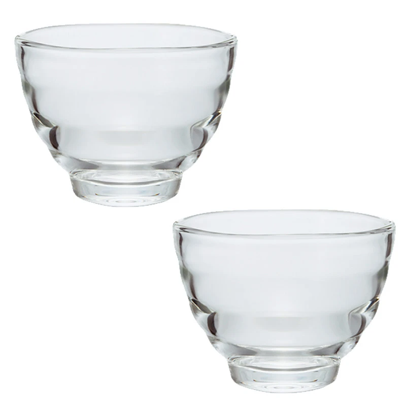 Värmetåliga Yunomi-koppar 17 cl – 2-pack HU-2 by Hario color Svart