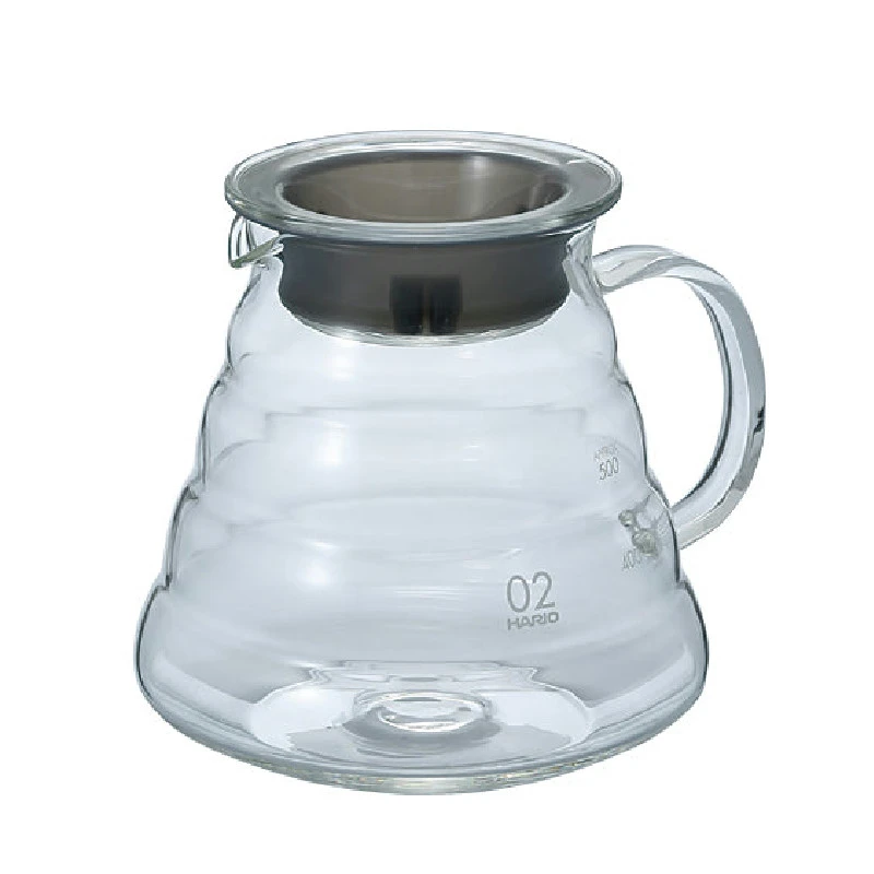 V60 Serveringskanna i glas - 02 - 60 cl XGSR-60-TB by Hario color Svart