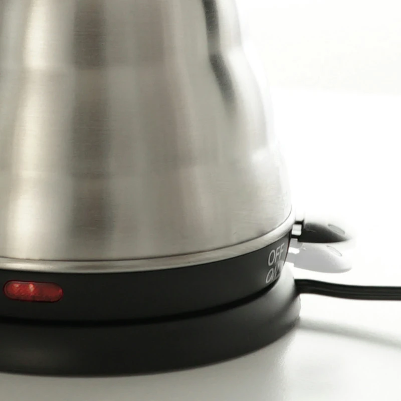 V60 BUONO Vattenkokare - 800 ml - Rostfritt stål EVKB-80E-HSV by Hario color Svart