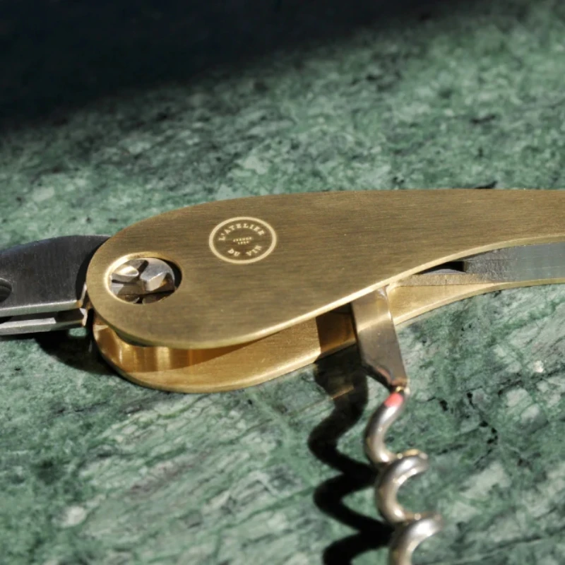 Soft Machine Brass korkskruv 95647 by L'Atelier du Vin color Svart