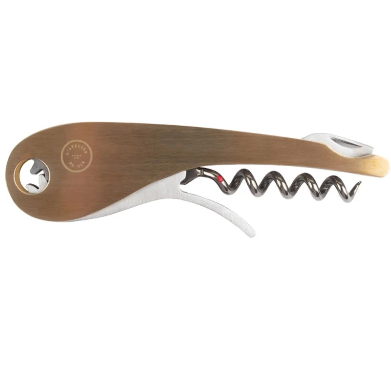Soft Machine Brass korkskruv 95647 by L'Atelier du Vin color Svart