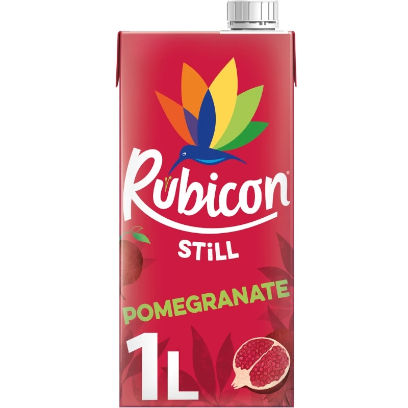 Rubicon Granatæble Juice 1 Liter 65425 by RUBICON color Svart