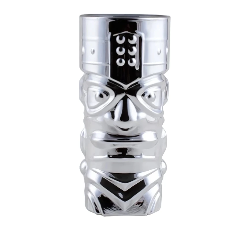 Tiki highballglas silver 450 ml TISI450 by Barprofessional color Svart