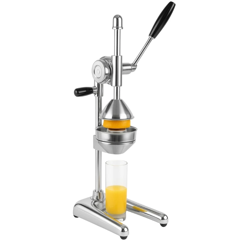 Manuell citruspress i rostfritt stål MCJ0001 by Barprofessional color Svart