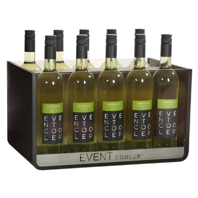 Eventkylare Vario 10 för 10 flaskor ECVAR10 by Barprofessional color Svart