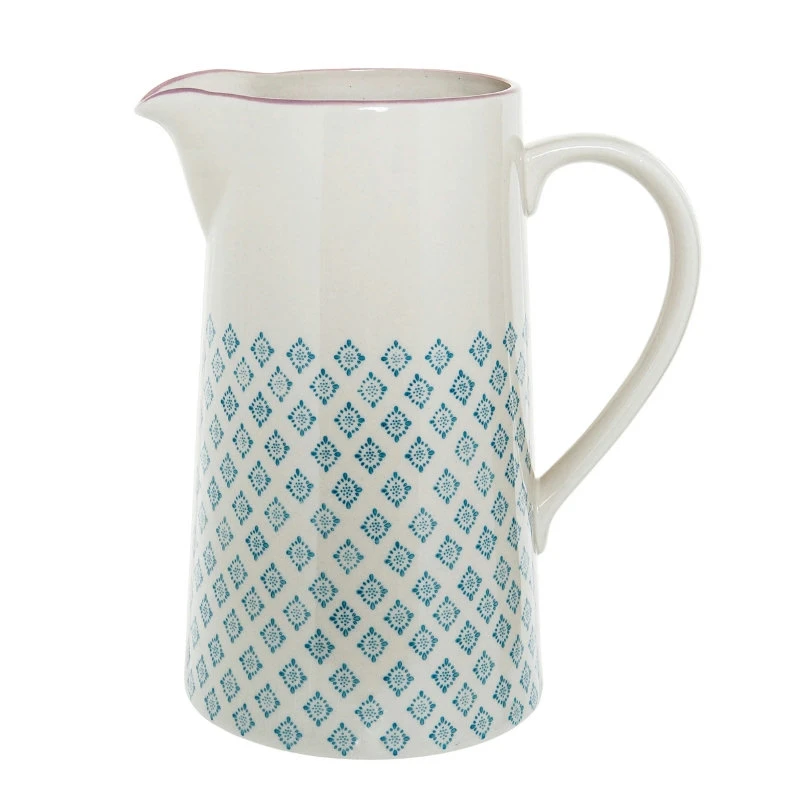 Patrizia Kanna - Blå - Stengods 21105940 by Bloomingville color Blauw
