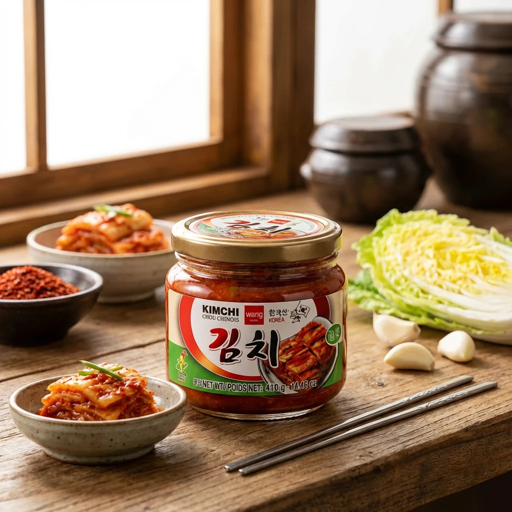 Kimchi Salladskål Wang 410 g 370306 by Wang color Svart