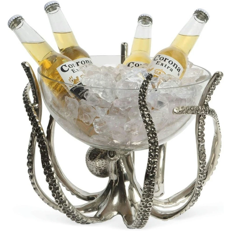 Bläckfisk Vin- & Champagnekylare OCT-STNDBWL by Culinary Concepts color Svart