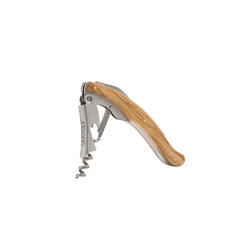 LAGUIOLE Korkskruv olivträ 40271008 by Laguiole color Svart