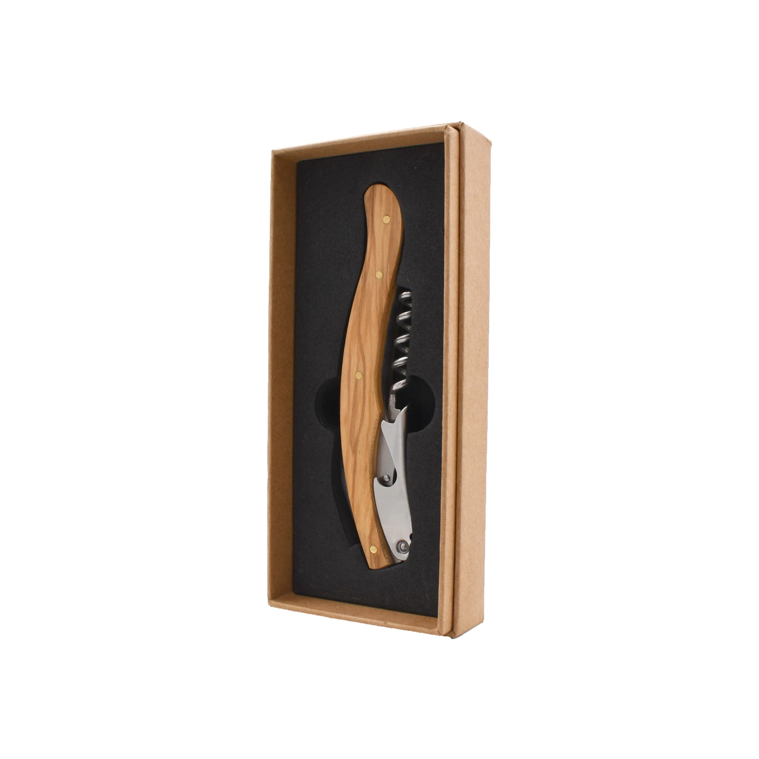 LAGUIOLE Korkskruv olivträ 40271008 by Laguiole color Svart