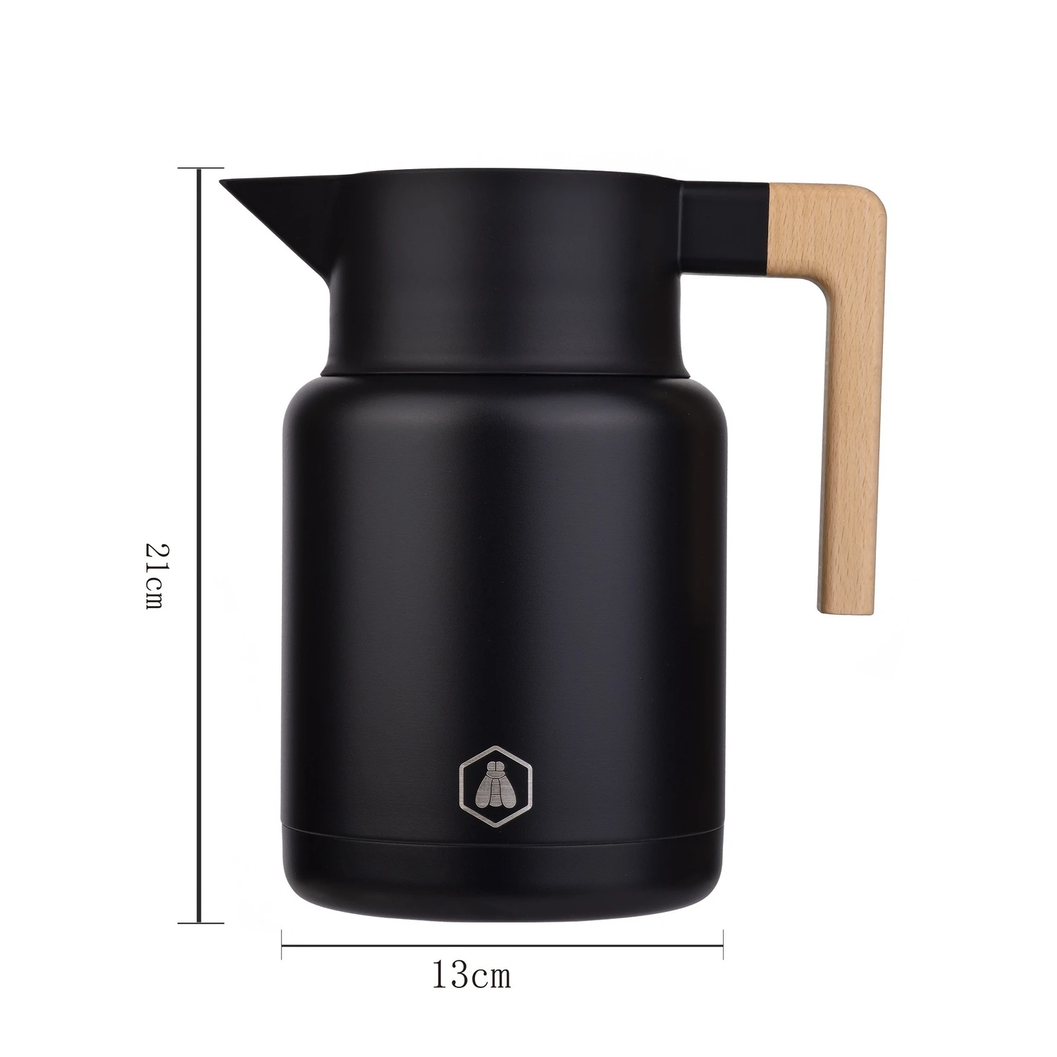 Laguiole termoskanna svart 1,2 l 40269099 by Laguiole color Svart