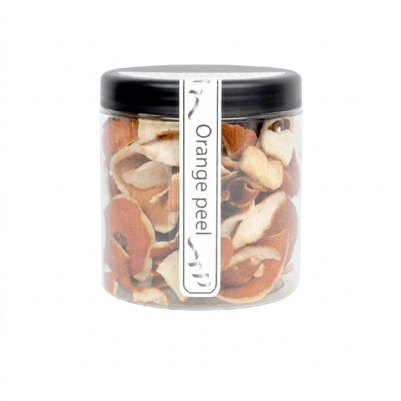 Torkat apelsinskal 75 g 8112-1002 by Bartender Garnish color Svart