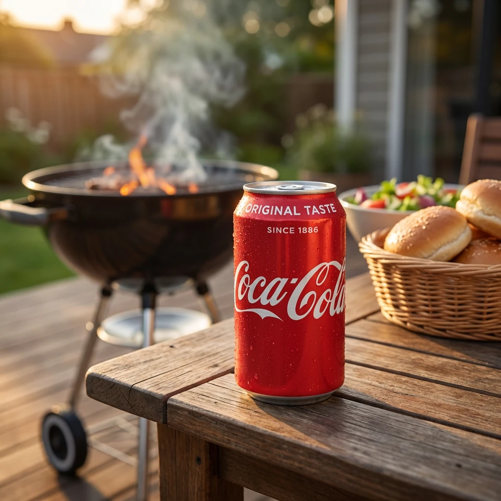 Coca Cola Classic Burk 33 cl 65387 by COCACOLA color Svart