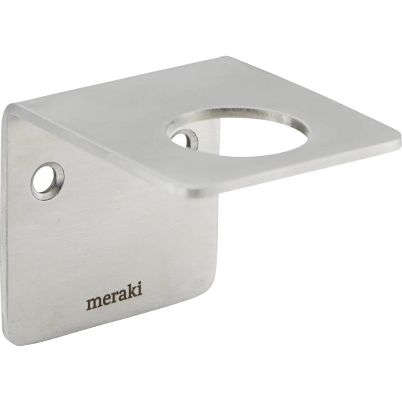 Meraki Väggupphängning, Borstad silverfinish 308580100 by Meraki color Svart