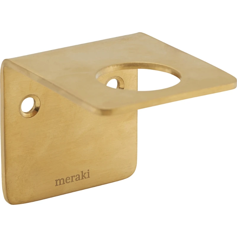 Meraki Väggfäste, Borstad mässingsfinish 308580101 by Meraki color Svart