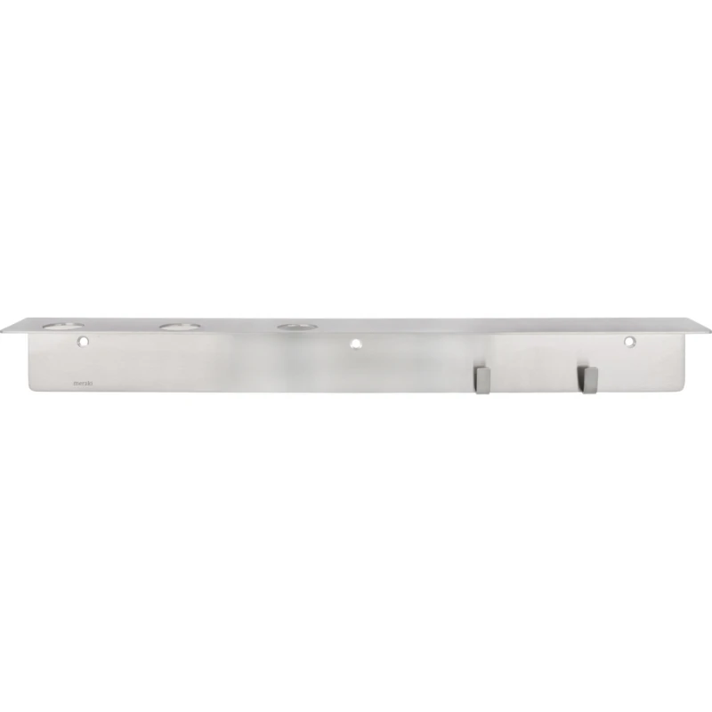 Meraki Flaskhållare med krokar, Borstad silverfinish 308580104 by Meraki color Svart