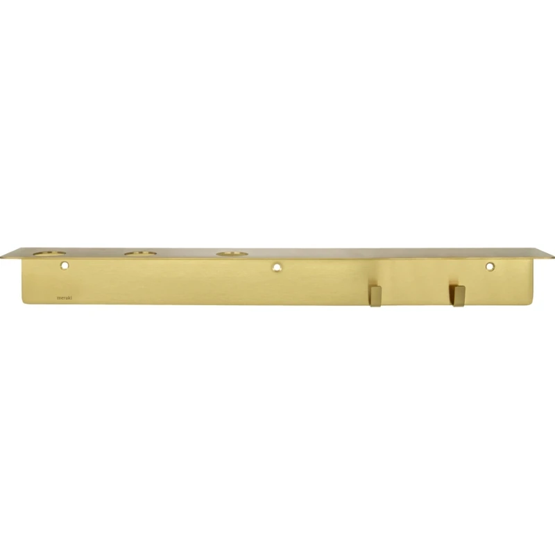 Meraki Flaskupphängning med krokar, borstad mässingsfinish 308580106 by Meraki color Svart