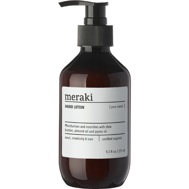 Meraki Hand lotion, Pure basic, Brun 311060511 by Meraki color Bruin