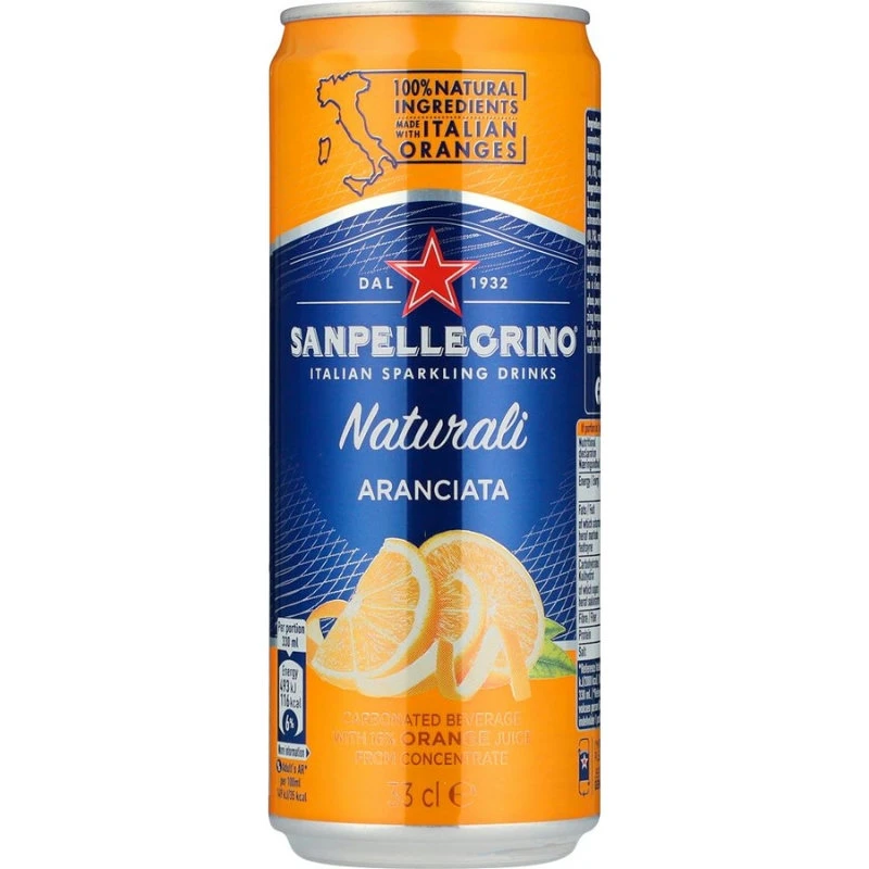 San Pellegrino Apelsin/Arancia 33 cl. 223604 by SANPELLEGR color Svart