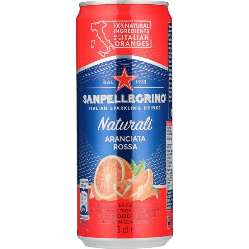 San Pellegrino Blodapelsin/Aranciata Rossa 33 cl. 223606 by SANPELLEGR color Svart
