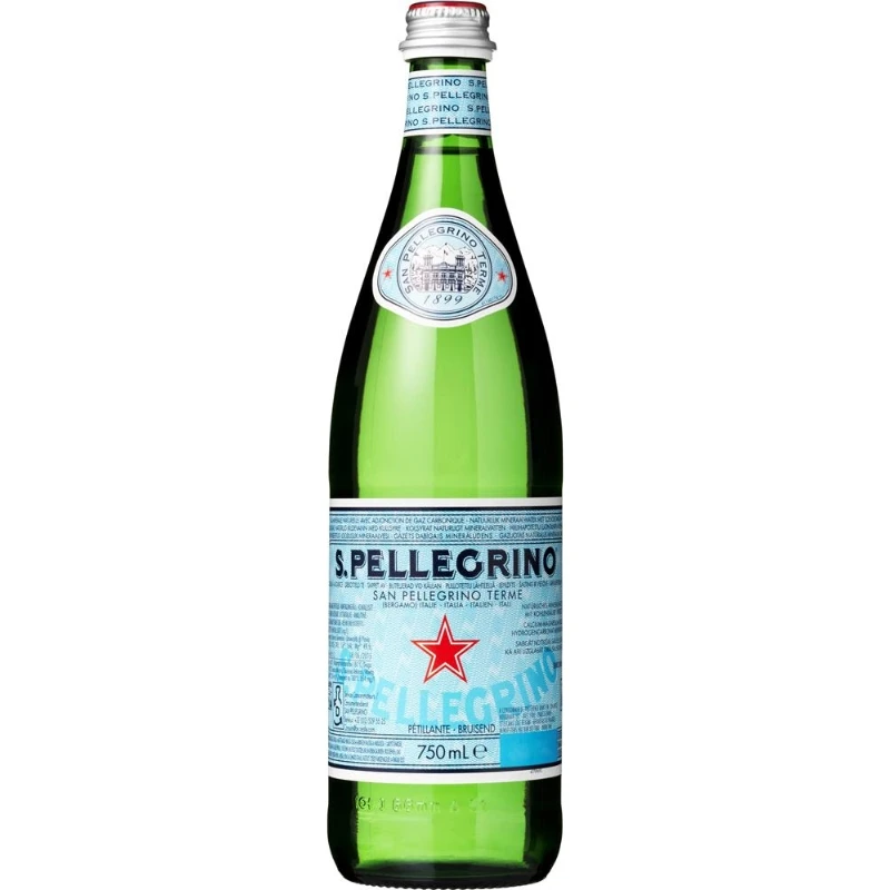 San Pellegrino Kolsyrat Mineralvatten FL 75 cl 273680 by SANPELLEGR color Svart