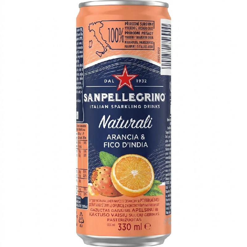 San Pellegrino Ficodindia e Arancia/Apelsin 33 cl. 290555 by SANPELLEGR color Svart