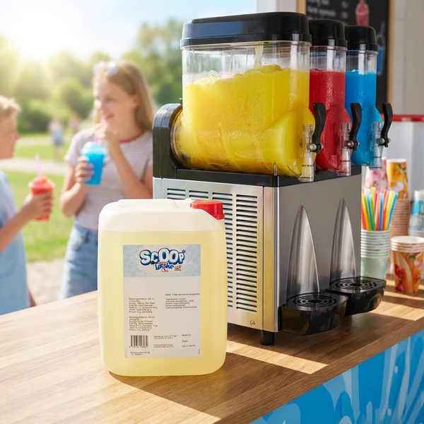 Scoop Slushice Koncentrat Kæmpe Læske, 5L 65719 by SCOOP color Svart