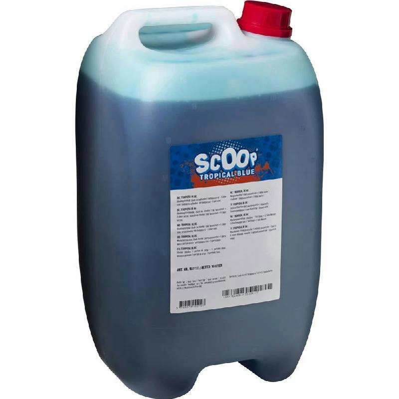Scoop Slushice Koncentrat Tropical Blue, 10L 65715 by SCOOP color Svart