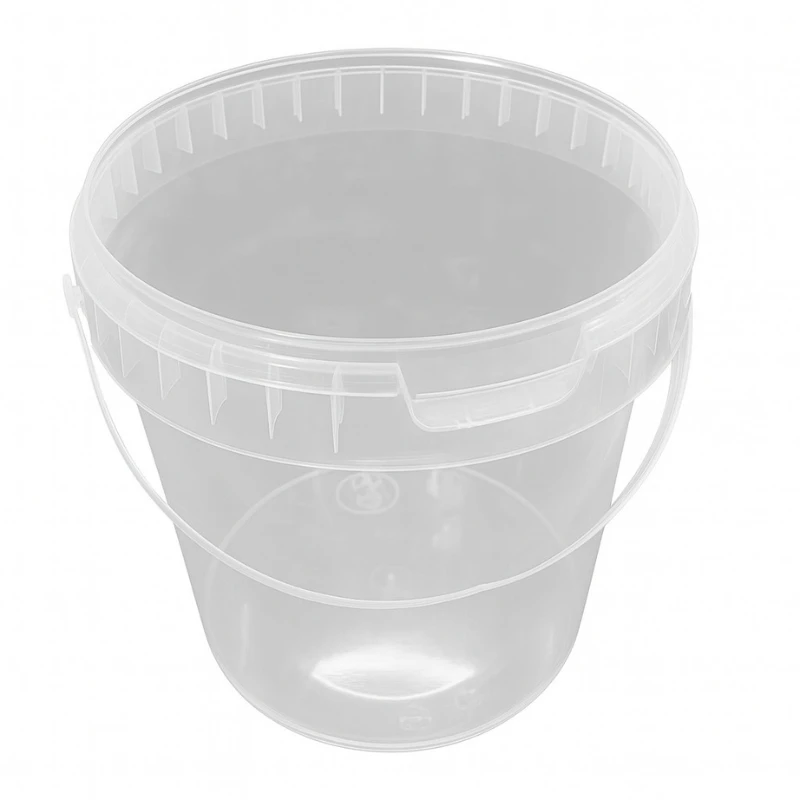 Plastburk/hink med handtag 110 cl 122781 by Multiline color Helder