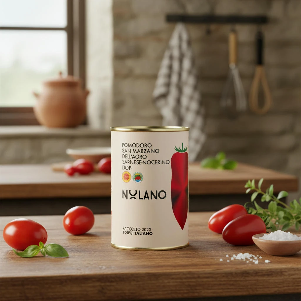Nolano Skalade Tomater San Marzano 400 g 16115 by Nolano color Svart