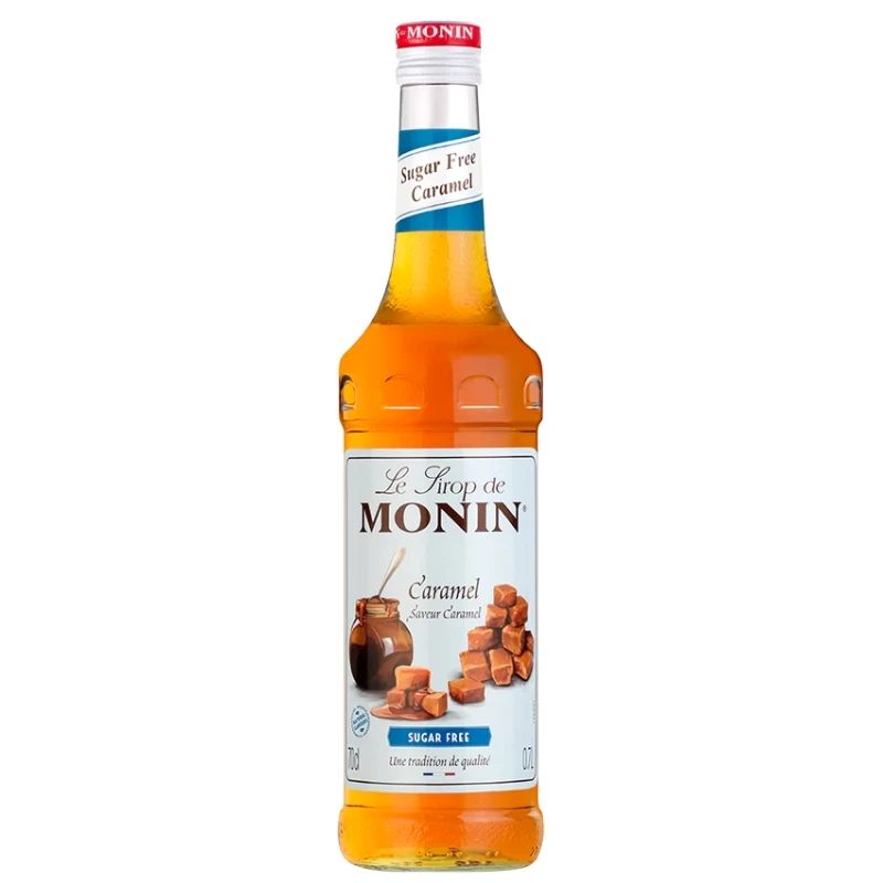 Monin Sirap Karamell / Karamell, Sockerfri FL 100 50000668 by MONIN color Svart