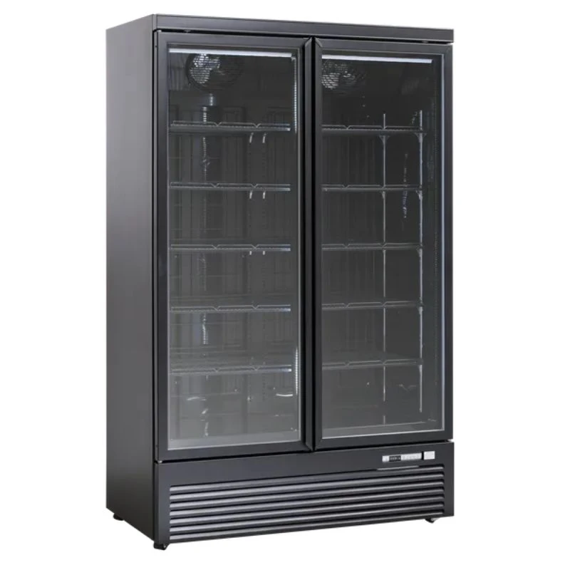 Displayfrysskåp - DF1006BD - Scandomestic 25324010000DF1006BD by Scandomestic color Svart