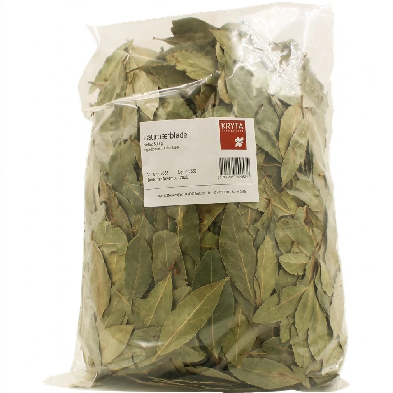 Hela lagerblad 500 g 122234 by KRYTA color Svart