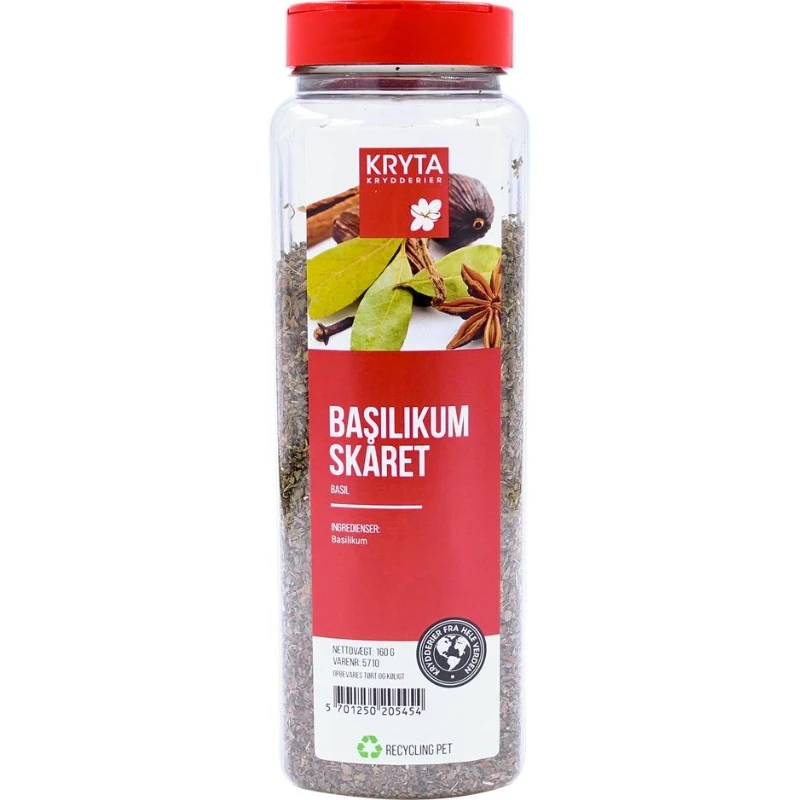 Skuren basilika 160 g 239037 by KRYTA color Svart